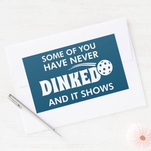 あなた方の何人かは一度も夕食を食べたことがなく、それが示している 長方形シール (封筒)