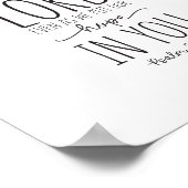 あなた方の絶え間ない愛が私たちと共にあるのなら,詩篇33:22 ポスター (角)