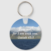 あなた方の聖書の聖句の海に対する恐れはない キーホルダー (裏面)