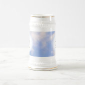 あなた方は世界聖書の詩の青の光である ビールジョッキ (中央)