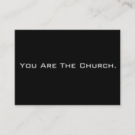 あなた方は教会だ コーリングカード