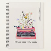 あなた書の物語、ベージュのウィークリー日記 プランナー手帳 (正面)