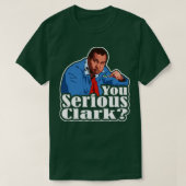 あなた深刻なおもしろいクリスマス休暇いとこのエディ Tシャツ (デザイン正面)