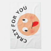 あなた熱狂するのために キッチンタオル (縦)