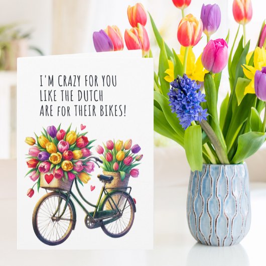 あなた熱狂するは、オランダが彼らのバイクのためにあるのが好きだから カード