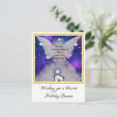 あなた生まれはクリスマスのベビー シーズンポストカード (スタンド正面)