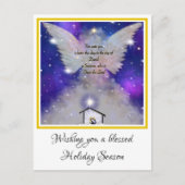 あなた生まれはクリスマスのベビー シーズンポストカード (正面)