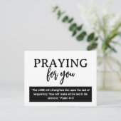 あなた祈のために詩編はすぐにクリスチャンになる ポストカード (スタンド正面)