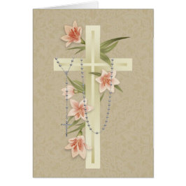 あなた祈のフローラカトリックの聖なる念珠