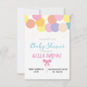 あなた祝の小さな奇跡の到来だ! 招待状 (正面)