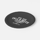 あなた秋Oウィーンイエズクリスチャンのハロウィーン ペーパープレート (アングル)