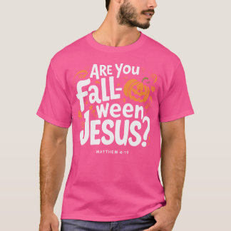 あなた秋Oウィーンイエズクリスチャンハロウィーンポンプ Tシャツ