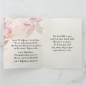 あなた素晴らしの忠実なキリスト教賛美歌のフローラである カード (内部)