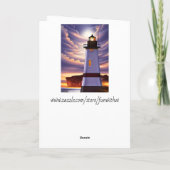 あなた考えとユー恋しく思ズ・ライト・ハウス カード (裏面)