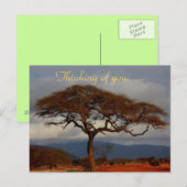 あなた考えのアフリカ ポストカード (正面/裏面)