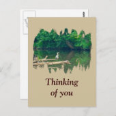 あなた考えのモーニングはクリークで ポストカード (正面/裏面)