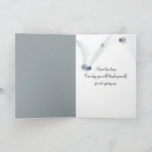 あなた考えの孤独な白鳥の霧 カード (内部)