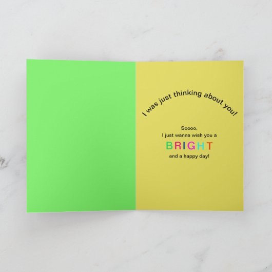 あなた考えの,おもしろいカエル,万華鏡のように千変万化するパターンコレクション カード (内部)