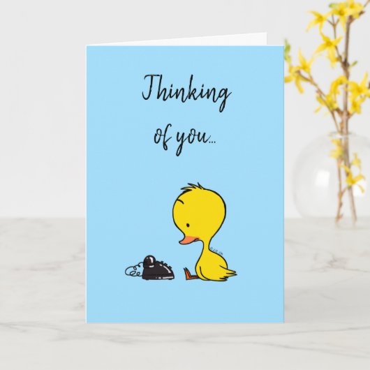 あなた考えの カード (黄色い花)