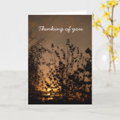 あなた考えの | カード (黄色い花)