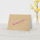 あなた考えの |内空白の側カード カード (黄色い花)