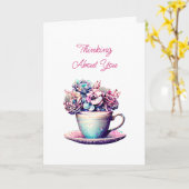 あなた考えの |友情 カード (黄色い花)