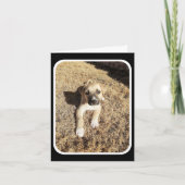 あなた考えの – 子犬の可愛さ カード (正面)