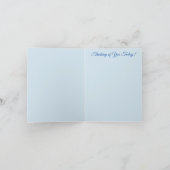 あなた考えの,庭園から美しい花 カード (内部)