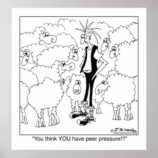 あなた考えは仲間の圧力を持っている! ポスター (正面)
