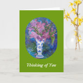 あなた考えるのカード カード (黄色い花)