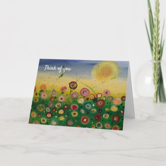 あなた考えるの抽象芸術畑 シーズンカード (正面)