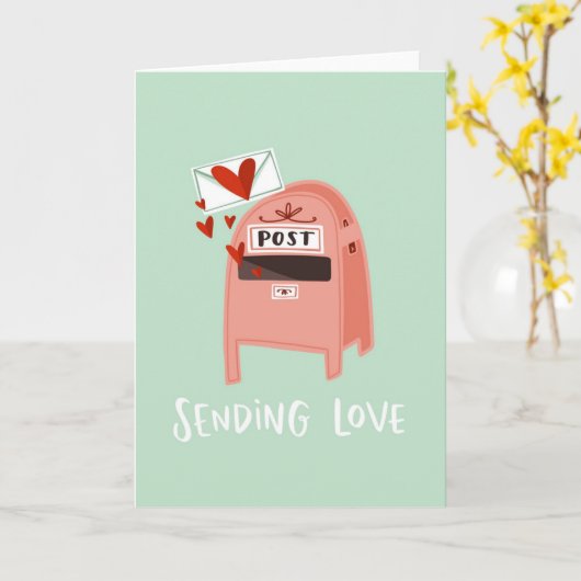 あなた考えるの カード (黄色い花)