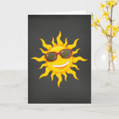 あなた考えるの カード (黄色い花)