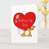 あなた考えるの カード (黄色い花)