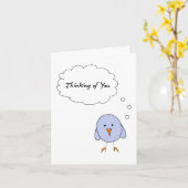 あなた考えるの カード (黄色い花)