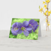 あなた考えるの カード (黄色い花)