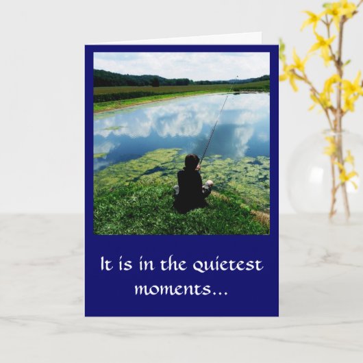 あなた考えるの カード (黄色い花)