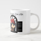 あなた考えるの – ジャンボマグ ジャンボコーヒーマグカップ (右)