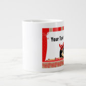 あなた考えるの – ジャンボマグ ジャンボコーヒーマグカップ (正面)