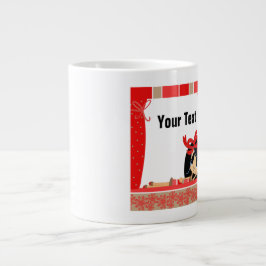 あなた考えるの – ジャンボマグ ジャンボコーヒーマグカップ