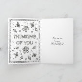 あなた考えるの |ページ内の色付け カード (内部)