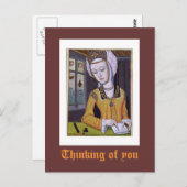 あなた考えるの ポストカード (正面/裏面)
