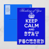 あなた考えるの_人の ポストカード (正面/裏面)