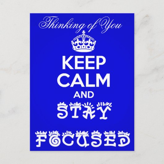 あなた考えるの_人の ポストカード (正面)