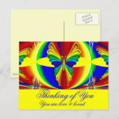 あなた考えるの_人の ポストカード (正面/裏面)