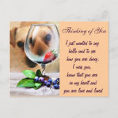 あなた考えるの_人の ポストカード (正面)