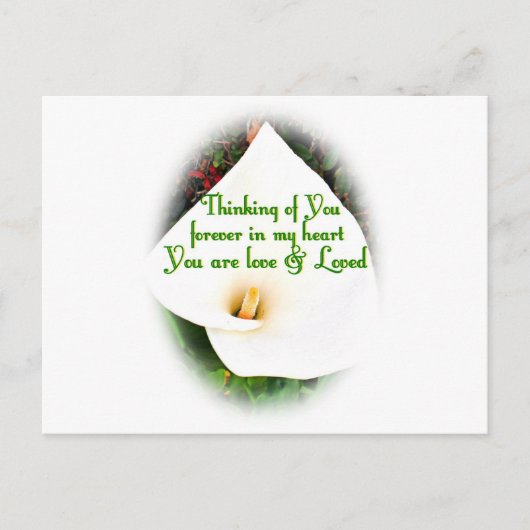 あなた考えるの_人の ポストカード (正面)