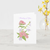 あなた考えるはパーソナライズすることを望まない カード (黄色い花)