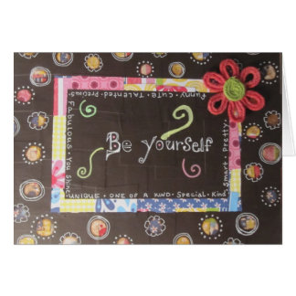 あなた自身があって下さい