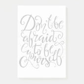 あなた自身があること恐れていないで下さいあないで下さい ポストイット (正面)
